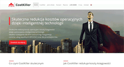 Desktop Screenshot of costkiller.pl